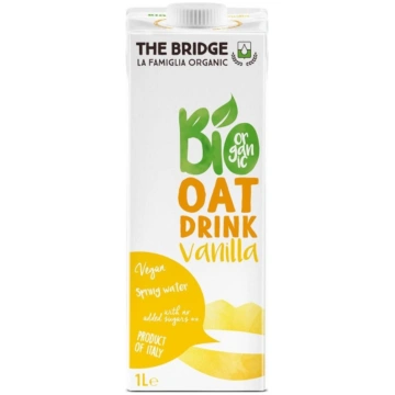 Auzu dzēriens ar vaniļu BIO 1000ml THE BRIDGE