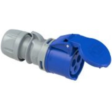 CEE kontaktligzda vadā 3x32A (2P+PE) 6h IP44 SHARK