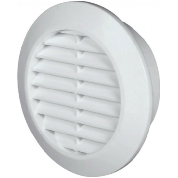 Balta ventilācijas reste 60 mm atvērumam