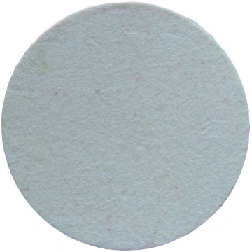 Pulējamais disks 150x6mm, filcs, balts