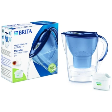 Ūdens filtra krūze BRITA Marella zila 2.4L ar MAXT