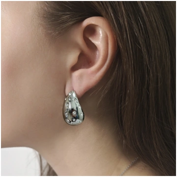 Orecchini Shine Drop - Silver