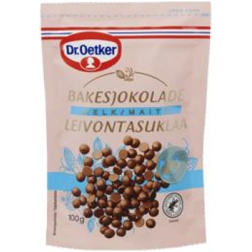 Piena šokolādes pilieniņi glazēšanai DR. OETKER 10