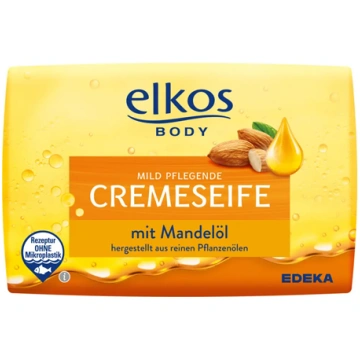 Elkos krēmveida ziepes ar mandeļu eļļu 150g 431150