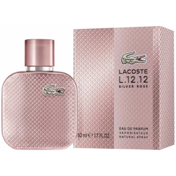 Lacoste L.12.12 Silver Rose Eau De Parfum Spray 50