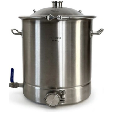 40L kubs katls LUX 36x40 ar kupola vāku ar 3 collu