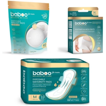 Baboo pēcdzemdību komplekts, M izmērs