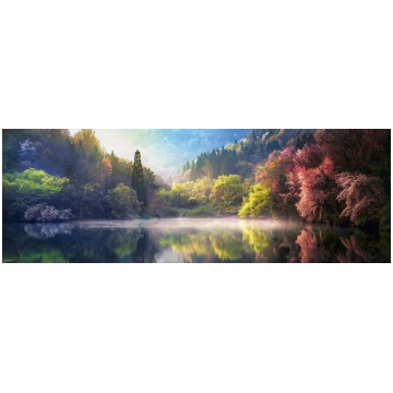 Puzzle Lake Serjangji panorama Heye