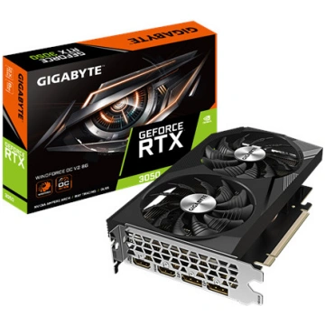 Vaizdo plokštė NVIDIA GIGABYTE GV-N3050WF2OCV2-8GD