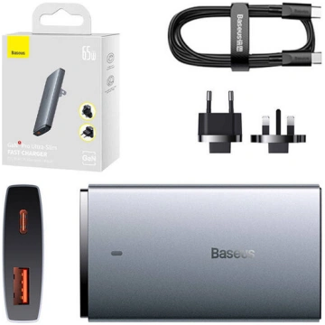 Ātrā lādētāja - BASEUS - GAN 5 PRO - 65W - Ultra p