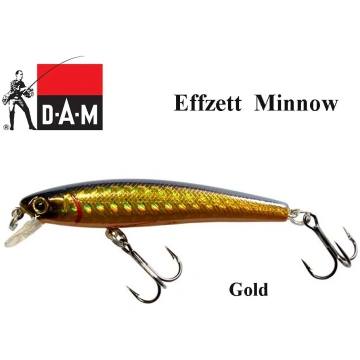 Ēsma DAM Effzett Minnow Gold 5 cm