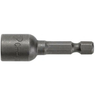 Screwdriver bit; 6-angles socket; 1/4"; HEX 12mm; 