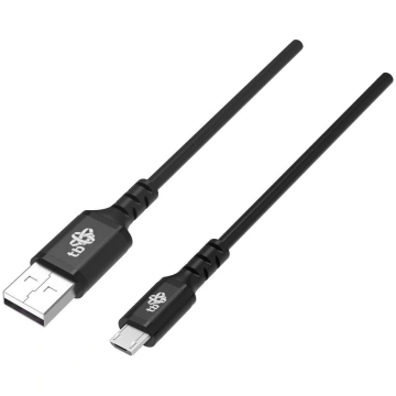 Cable USB0-Micro USB 2m silicone black Quick Charg