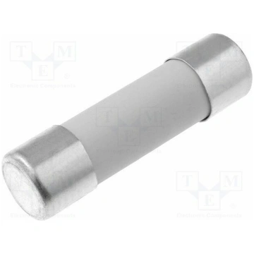Fuse: fuse; ceramic,cylindrical; 6.3A; 250VAC; qui