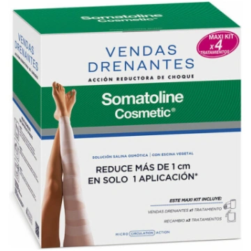 Kāju drenāžas pārsēju komplekts Somatoline, 4 gab