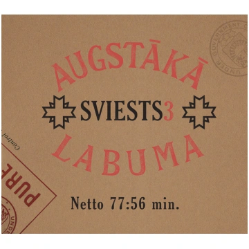 CD "Sviests 3" Latvija CD031