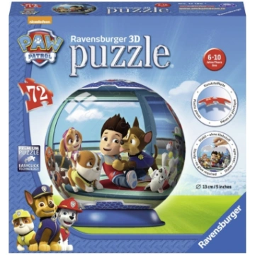 Ravensburger 3D Puzzle bumba: ķepu patruļa Cooper&
