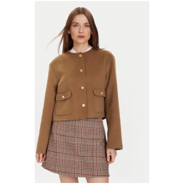Tommy Hilfiger Pārejas jaka WW0WW47446 Bēšs Regula