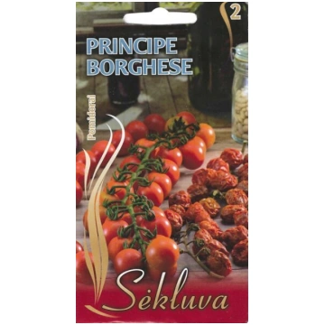 Tomāti kokteiļtomāti Principe Borghese sėkluva