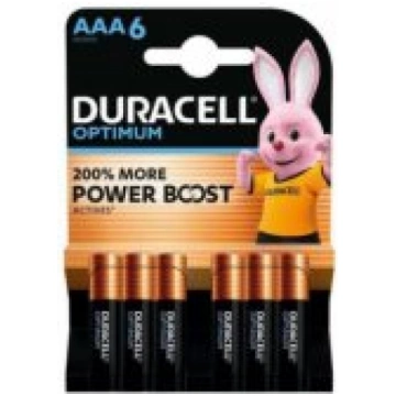 NoName Optimum AAA 6-pack Baterijas 42392-NONAME