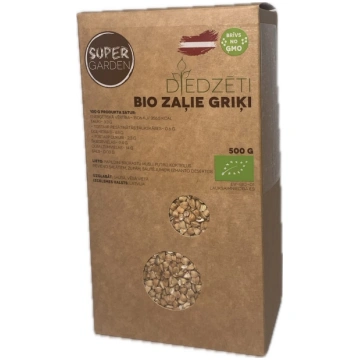 BIO Diedzēti zaļie griķi Super Garden