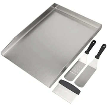 45 x 30 cm nerūsējošā tērauda grila plate, BBQ Pla