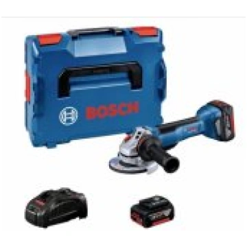 Bosch GWS 18V-10 P 2x5.0Ah, GAL 1880, LB Slīpmašīn