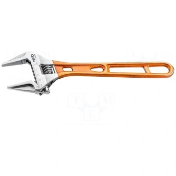 Wrench: adjustable | Jaw capacity: 43mm | Overall 