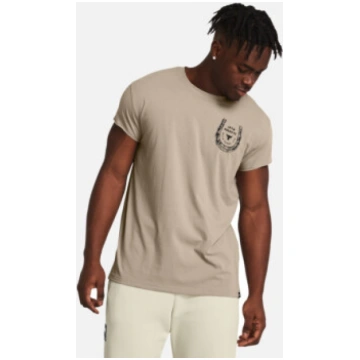UNDER ARMOUR MEN'S PROJECT ROCK CAP SLEEVE T-