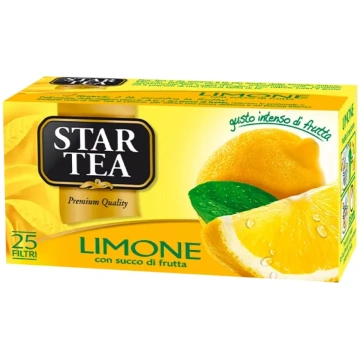 Tēja ar citrona garšu STAR TEA, 25 gab