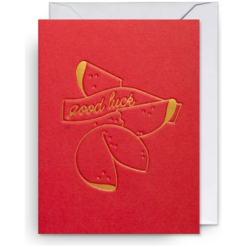 Mini kartīte Good Luck Fortune Cookie