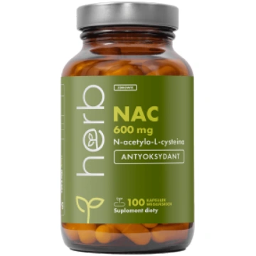 NAC 600 mg HERB 100 vcaps