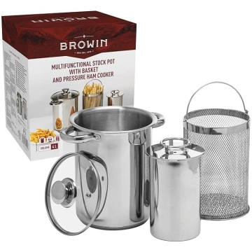 BROWIN® Nerūsējošais šķiņķa katls 313515 + sparģeļ