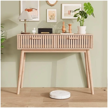Console Table with Storage, 100 × 35 × 80 cm, Cons