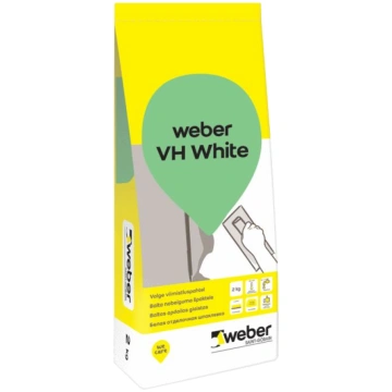 Smalkā špaktele Weber VH Balta, 5kg