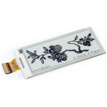 E-paper E-Ink 2.9"" 296x128px, display (without mo