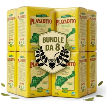 Yerba Mate - Playadito 8 Kg imperodelmate.com