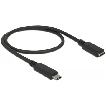 USB 3.1 Extension cable CM-CF 0.5m black ( 85532 )