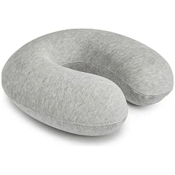 Amazon Basics Grey Semicircular Memory Foam Neck P