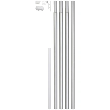Alberts 639693 karoga masts, cilindriskas formas,