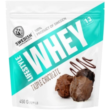 Lifestyle Whey 450 g Swedish Supplements Triple Ch
