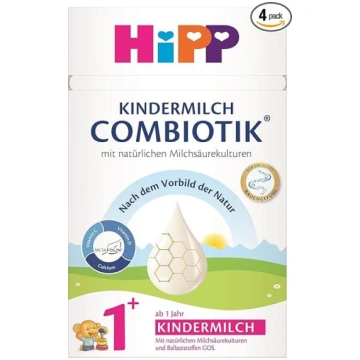 HiPP Combiotik 1+ bērnu piens (4 x 600 g), no 1 ga