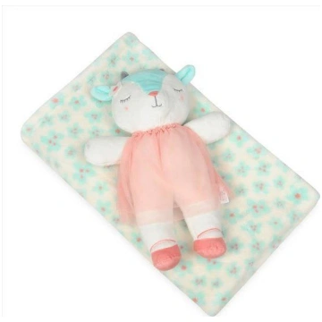Pleds BabyMatex David Sheep, balta krās./zaļa krās