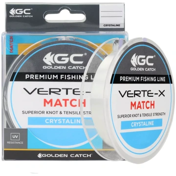 Aukla Golden Catch Verte-X Match caurspīdīga - 0.1