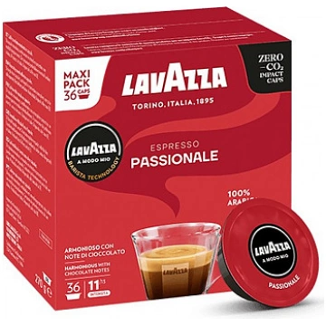 LAVAZZA A Modo Mio Passionale 36gab. Kafijas kapsu