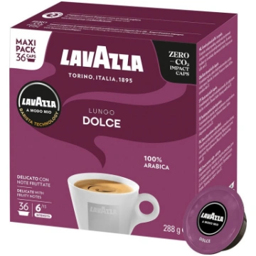 Lavazza Kapsulas Lungo Dolce Do A Modo Mio 36 gab