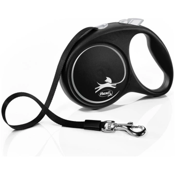 Flexi Black Design M 5 m Dog Retractable lead EB18