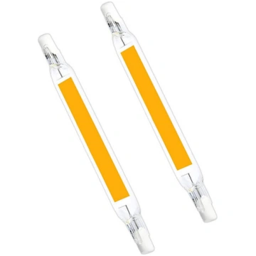 R7s LED spuldzes 15W, 100W halogēna aizvietotājs, 