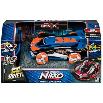 Tālvadības automašīna Nano Omni X Nikko, 1:18