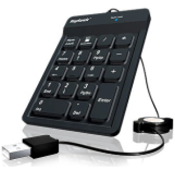 KeySonic ACK-118BK numeric keypad USB Universal Bl